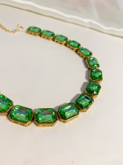 Emerald Necklace | Green Necklace |