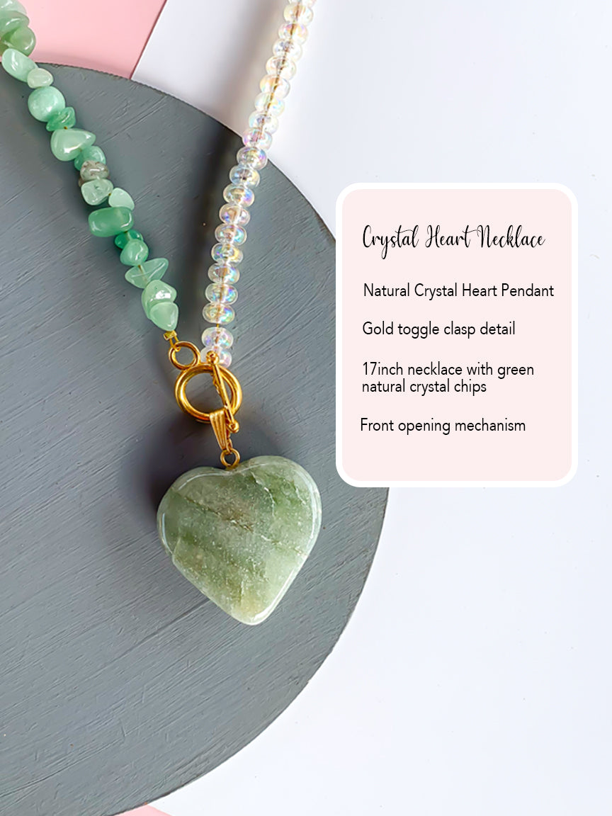 Heart pendant necklace