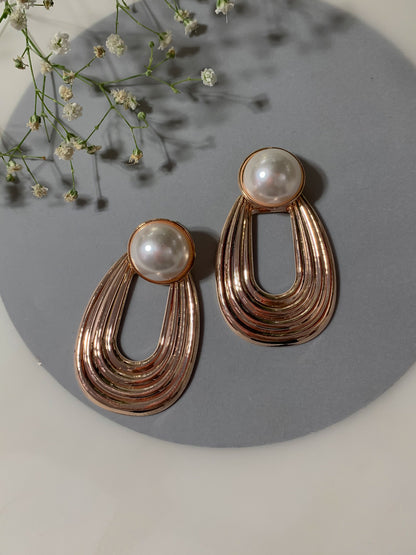 Rose Gold Earrings