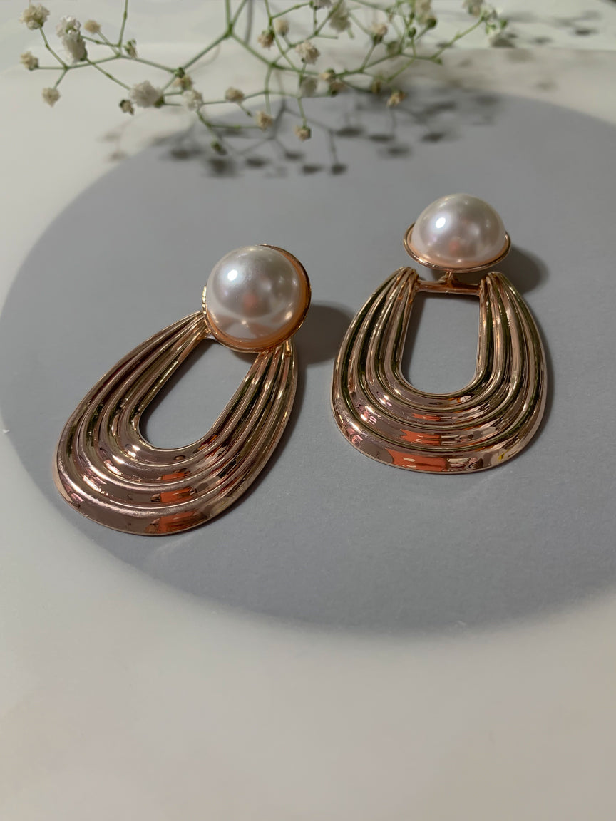 Rose Gold Earrings