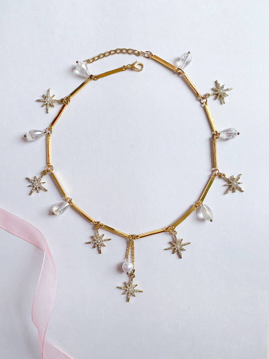 Gold Star Necklace