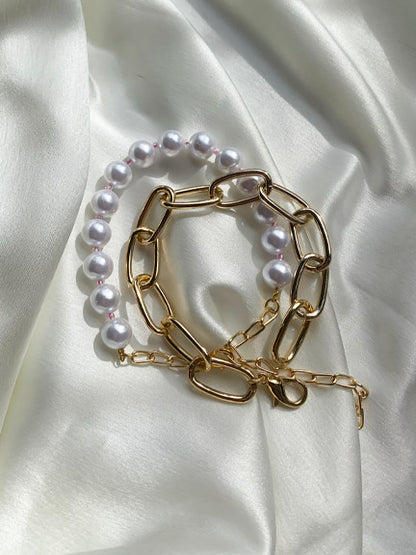 PEARL BRACELET SET