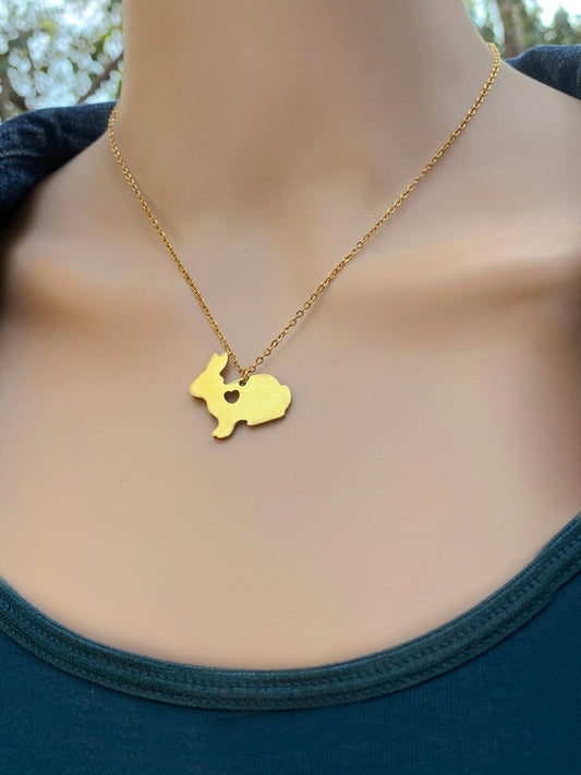 Love Rabbit Pendant + Chain