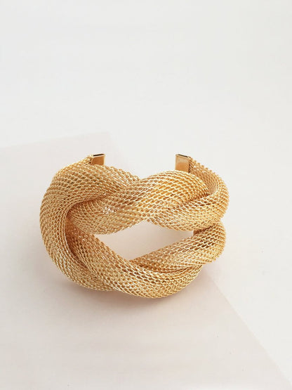 Mesh Knot Cuff