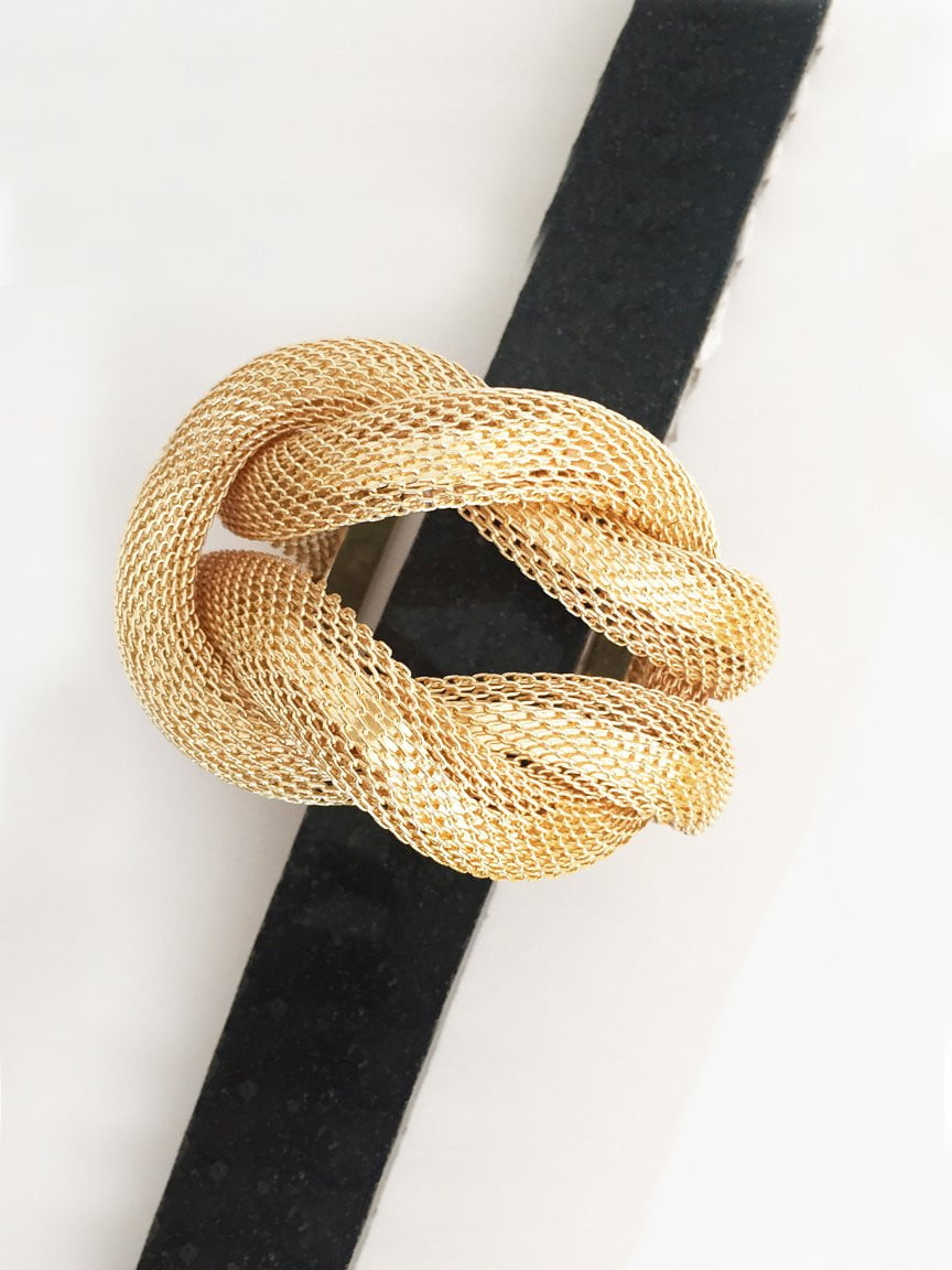 Mesh Knot Cuff