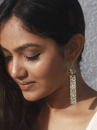 Gold Dangler Earrings