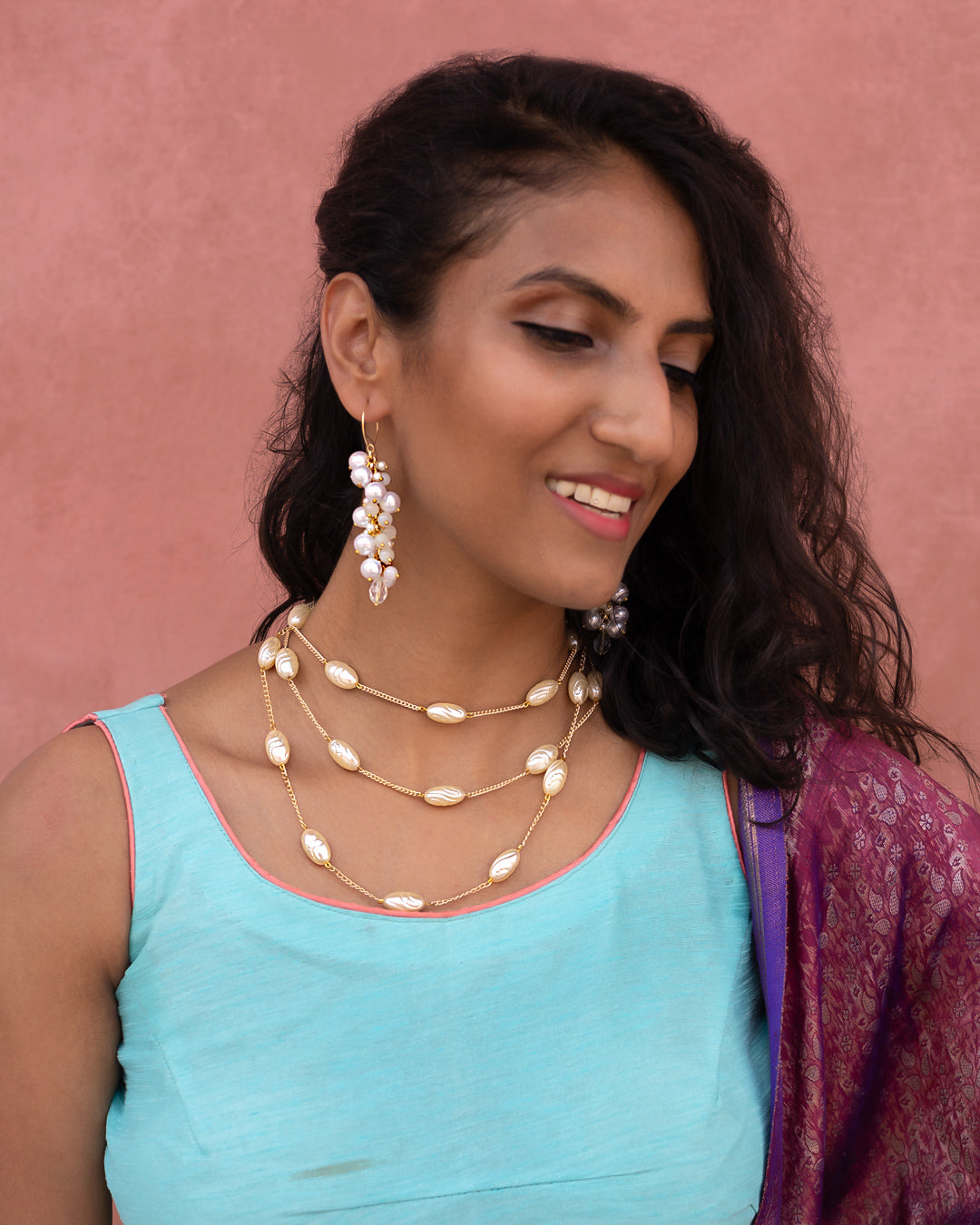 Jhoom Pearl Earrings