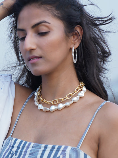 Chunky Pearl Necklace