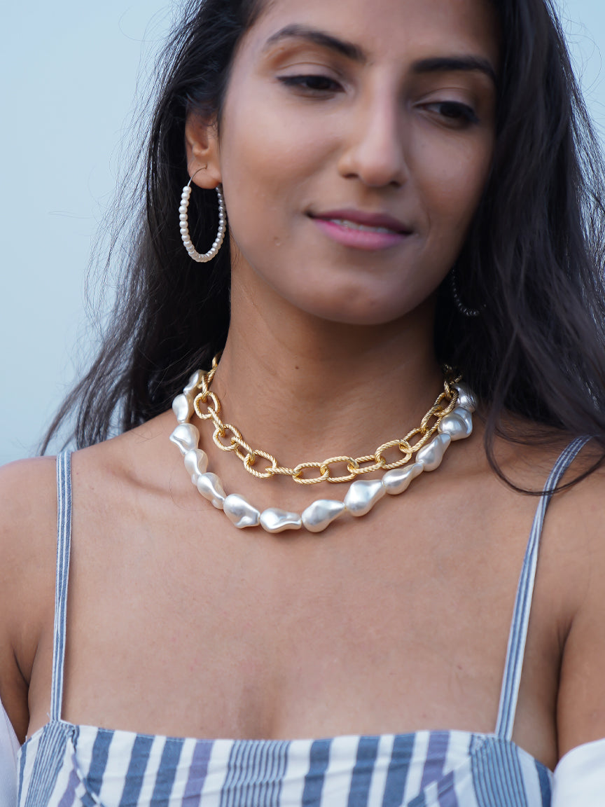 Chunky Pearl Necklace